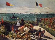 Claude Monet Terrace at Sainte France oil painting artist